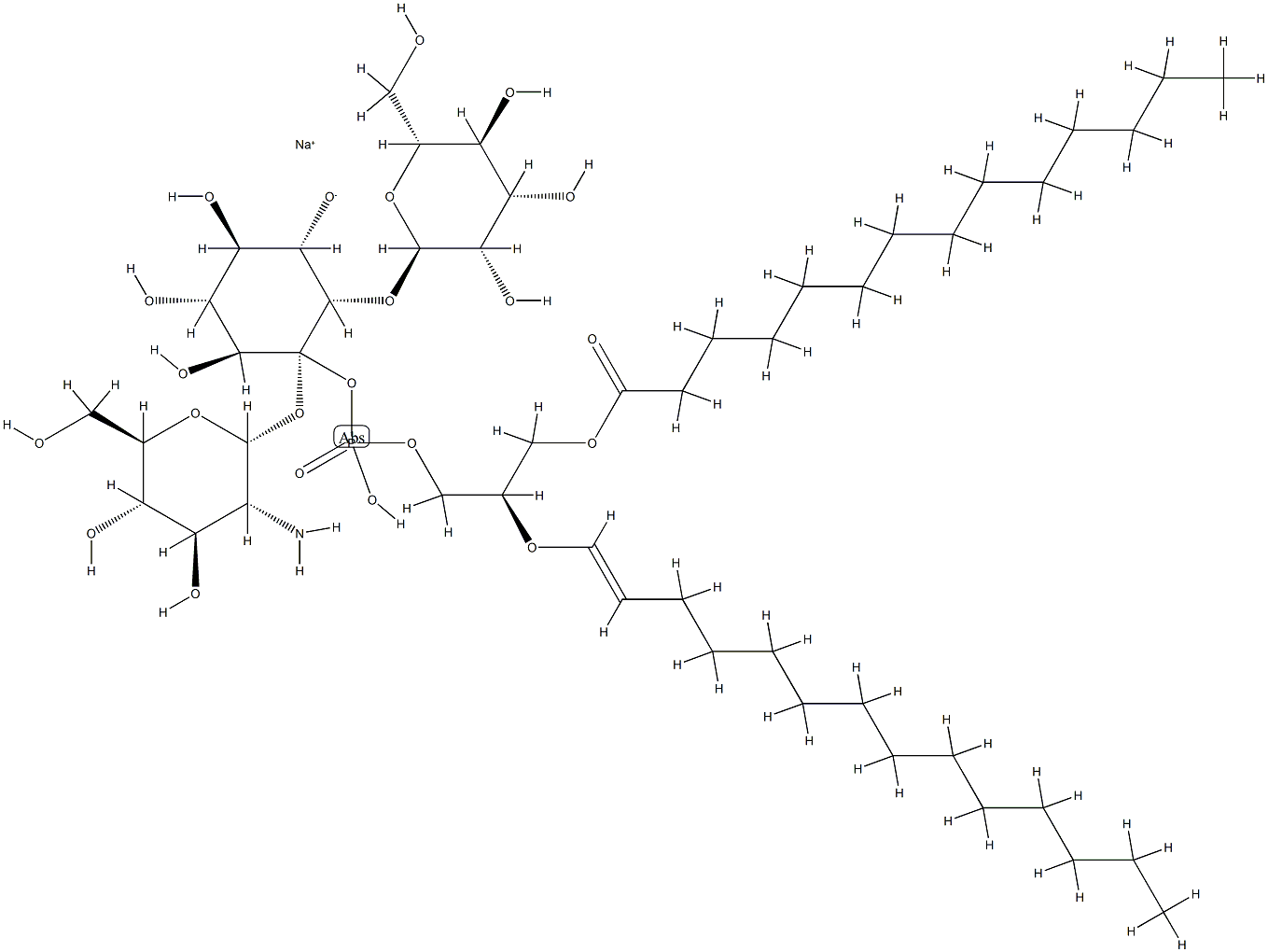 146076-25-7 O-mannopyranosyl-1-4-O-2-amino-2-deoxyglucopyranosyl-1-6-myo-inositol 1-(1,2-di-O-myristoyl-sn-glycer-3-yl hydrogen phosphate)