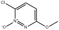 3-Chloro-6-methoxypyridazine 2-oxide Structure