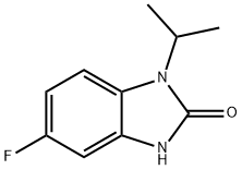 2H-Benzimidazol-2-one,5-fluoro-1,3-dihydro-1-(1-methylethyl)-(9CI) Structure