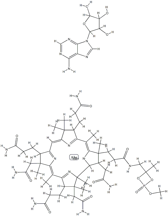 adenosylcobinamide methyl phosphate Structure