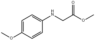 methyl 2-[(4-methoxyphenyl)amino]acetate Structure