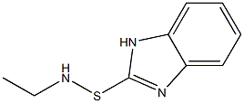 1H-Benzimidazole-2-sulfenamide,N-ethyl-(9CI) Structure