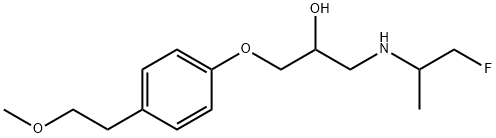 1'-fluorometoprolol Struktur
