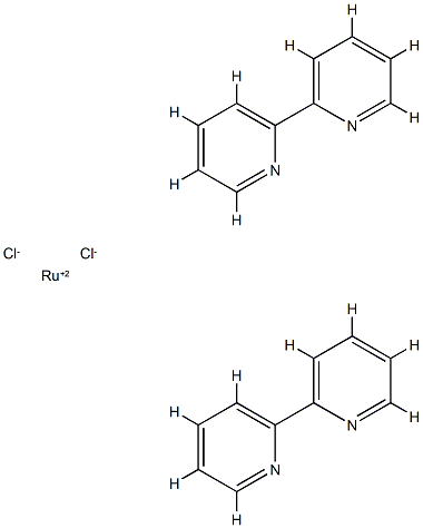 cis-Bis(2,2'-bipyridyl)dichlororutheniuM(II) Dihydrate Structure