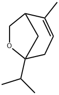 6-Oxabicyclo[3.2.1]oct-2-ene,2-methyl-5-(1-methylethyl)-(9CI) Structure