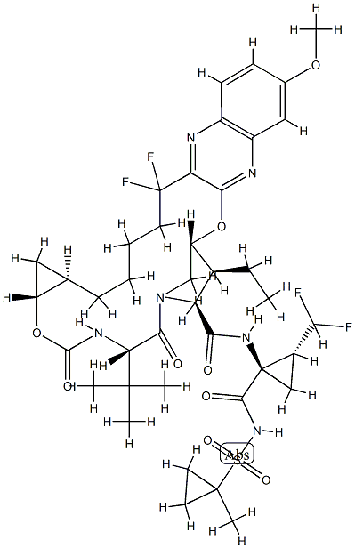 ボキシラプレビル 化学構造式