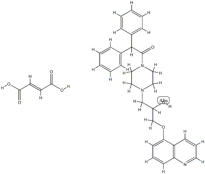 Dofequidar fuMarate Structure