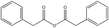 Bis(benzeneacetic acid)anhydride Structure