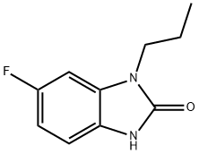 2H-Benzimidazol-2-one,6-fluoro-1,3-dihydro-1-propyl-(9CI) Structure
