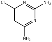 2,4-二氨基-6-氯嘧啶,156-83-2,结构式