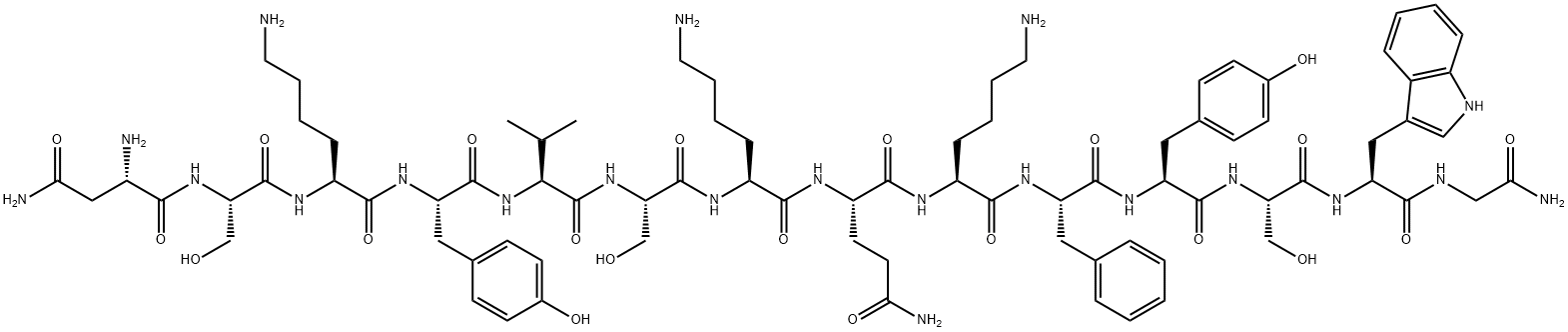 leucokinin 1 Struktur