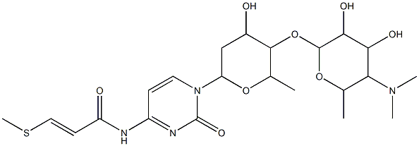 孢嘧胺霉素, 157878-02-9, 结构式