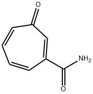1,4,6-Cycloheptatriene-1-carboxamide,3-oxo-(8CI) 结构式