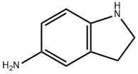 1H-Indol-5-amine,2,3-dihydro-(9CI) Struktur