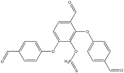 チオホスホリル-PMMH-3 デンドリマー 化学構造式