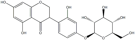 dalbergion 4'-O-glucopyranoside Structure