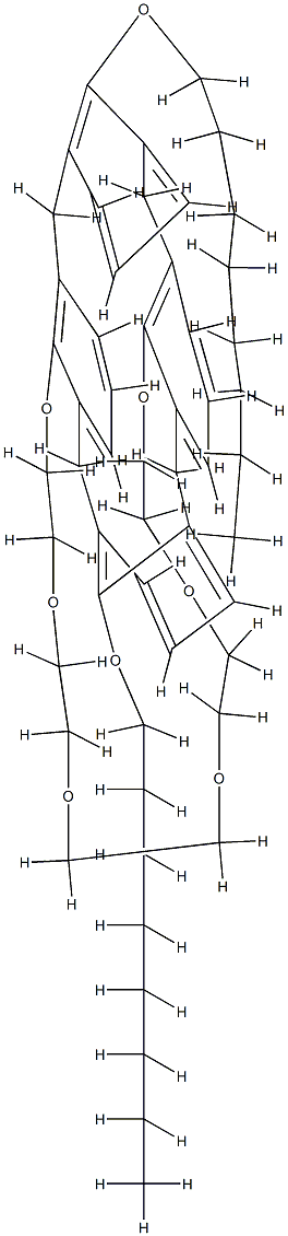 1,3-DIOCTYLOXYCALIX[4!ARENECROWN-6, 97 Struktur