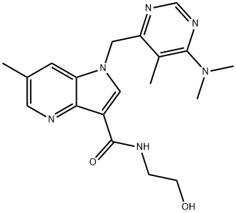 DPRE1-IN-2, 1615713-87-5, 结构式