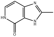 2-甲基-3,5-二氢-4H-咪唑并[4,5-C]吡啶-4-酮 结构式
