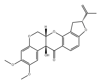rotenolone 结构式