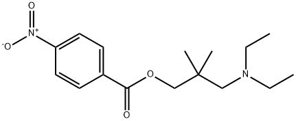 ニトラカイン 化学構造式