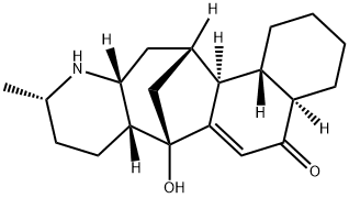 3,4α-[(4aβ,8aβ)-2α-Methyl-5-hydroxydecahydroquinoline-5α,7α-diyl]-1,4,4aα,5,6,7,8,8aβ-octahydronaphthalene-1-one 结构式