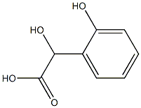 Benzeneacetic acid, a,2-dihydroxy- Struktur