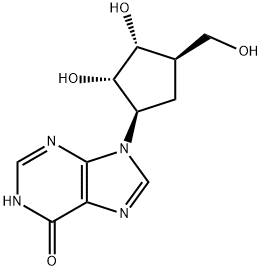 carbocyclic inosine Structure