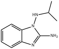 1H-Benzimidazole-1,2-diamine,N1-(1-methylethyl)-(9CI) Structure