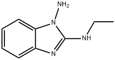 1H-Benzimidazole-1,2-diamine,N2-ethyl-(9CI) Structure