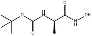 Carbamic acid, [(1R)-2-(hydroxyamino)-1-methyl-2-oxoethyl]-, 1,1- Struktur