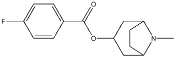 3-(对氟苯甲酰氧基)托烷,172883-97-5,结构式