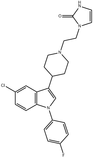 Dehydrosertindole Struktur