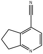 5H-Cyclopenta[b]pyridine-4-carbonitrile,6,7-dihydro-(9CI) Structure