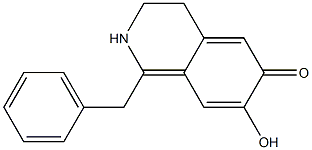 3',4'-desoxy-3,4-dihydropapaveroline Struktur