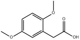 (2,5-Dimethoxyphenyl)acetic acid Struktur