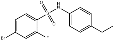 1770242-73-3|4-溴-N-(4-乙基苯基)-2-氟-苯磺酰胺