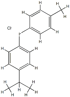 (4-methylphenyl)-(4-propan-2-ylphenyl)iodanium,chloride,178233-70-0,结构式