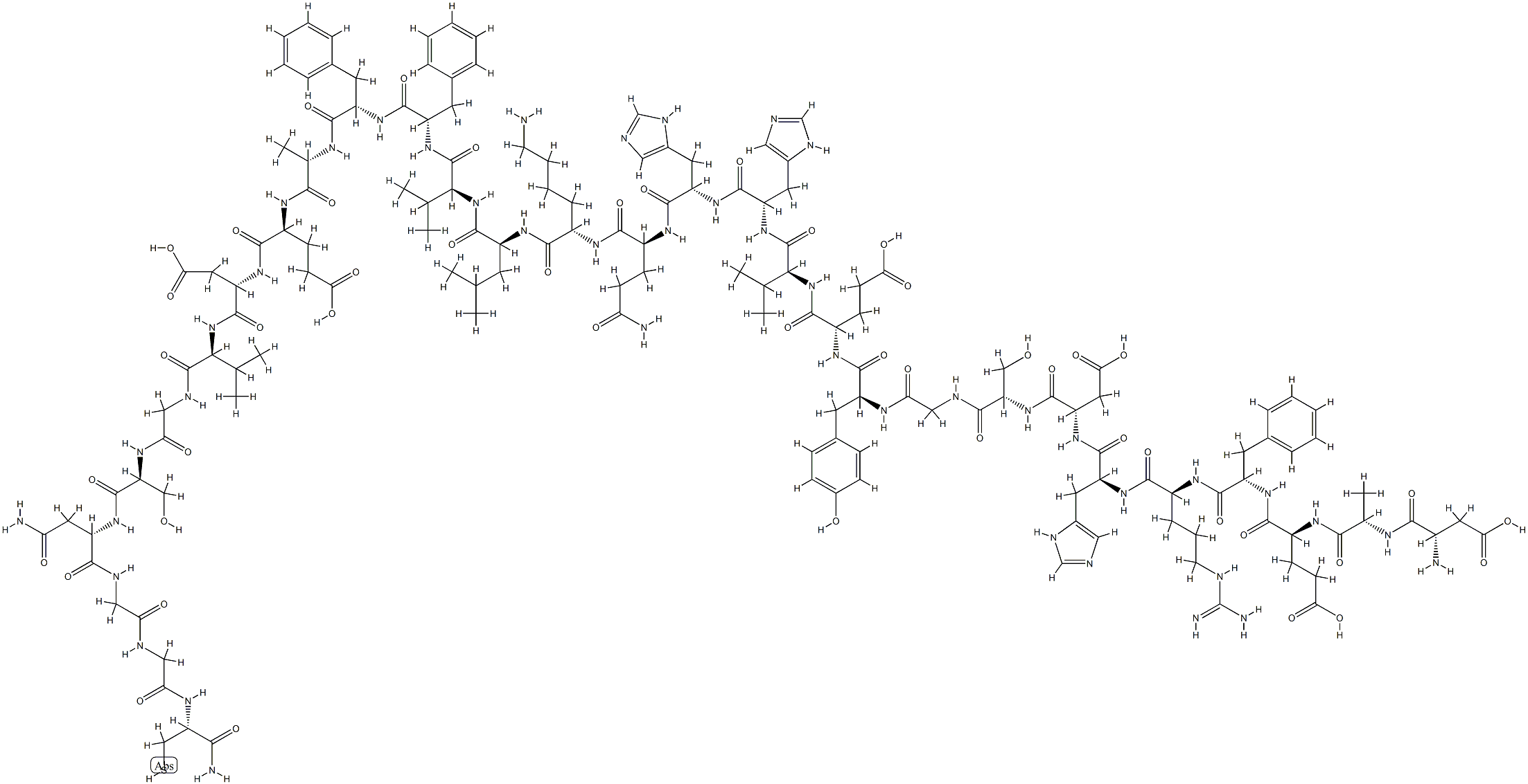 [GLY28,CYS30]-AMYLOID Β-PROTEIN (1-30) AMIND, 1802080-88-1, 结构式