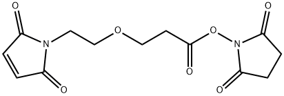马来酰亚胺-一聚乙二醇-丙烯酸琥珀酰亚胺酯, 1807518-72-4, 结构式