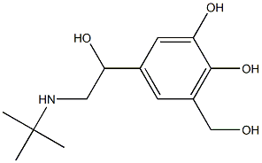 Levalbuterol Related Compound G (20 mg) (alpha[{(1,1-Dimethylethyl)amino}methyl]-4,5-dihydroxy-1,3-benzenedimethanol) Struktur