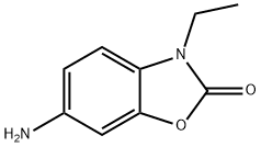 6-amino-3-ethyl-1,3-benzoxazol-2(3H)-one(SALTDATA: HCl) Structure