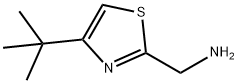 1-(4-TERT-ブチル-1,3-チアゾール-2-イル)メタンアミン 化学構造式