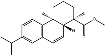 6,8,11,13-Abietatetrene-18-oic acid methyl ester Struktur