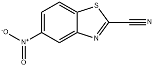 2-Benzothiazolecarbonitrile,5-nitro-(9CI) Structure