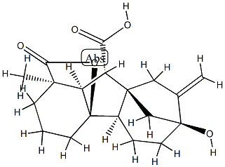 Gibberellin  A20 Structure