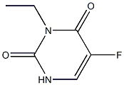 2,4(1H,3H)-Pyrimidinedione,3-ethyl-5-fluoro-(9CI) Structure