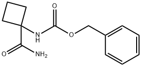 Benzyl (1-Carbamoylcyclobutyl)Carbamate(WXC00549) Struktur