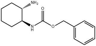 TRANS (1S,2S)-1N-CBZ-CYCLOHEXANE-1,2-DIAMINE, 199336-05-5, 结构式