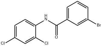 3-bromo-N-(2,4-dichlorophenyl)benzamide Structure
